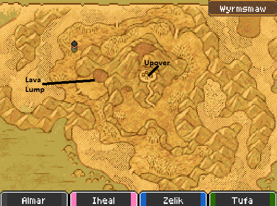 Wyrmsmaw Map Locations
